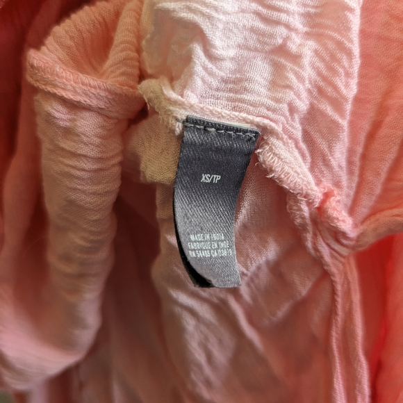 COPY - Aerie pink ombre dip dye viscose coverup maxi dress, women's xs extra sm… - Picture 3 of 9